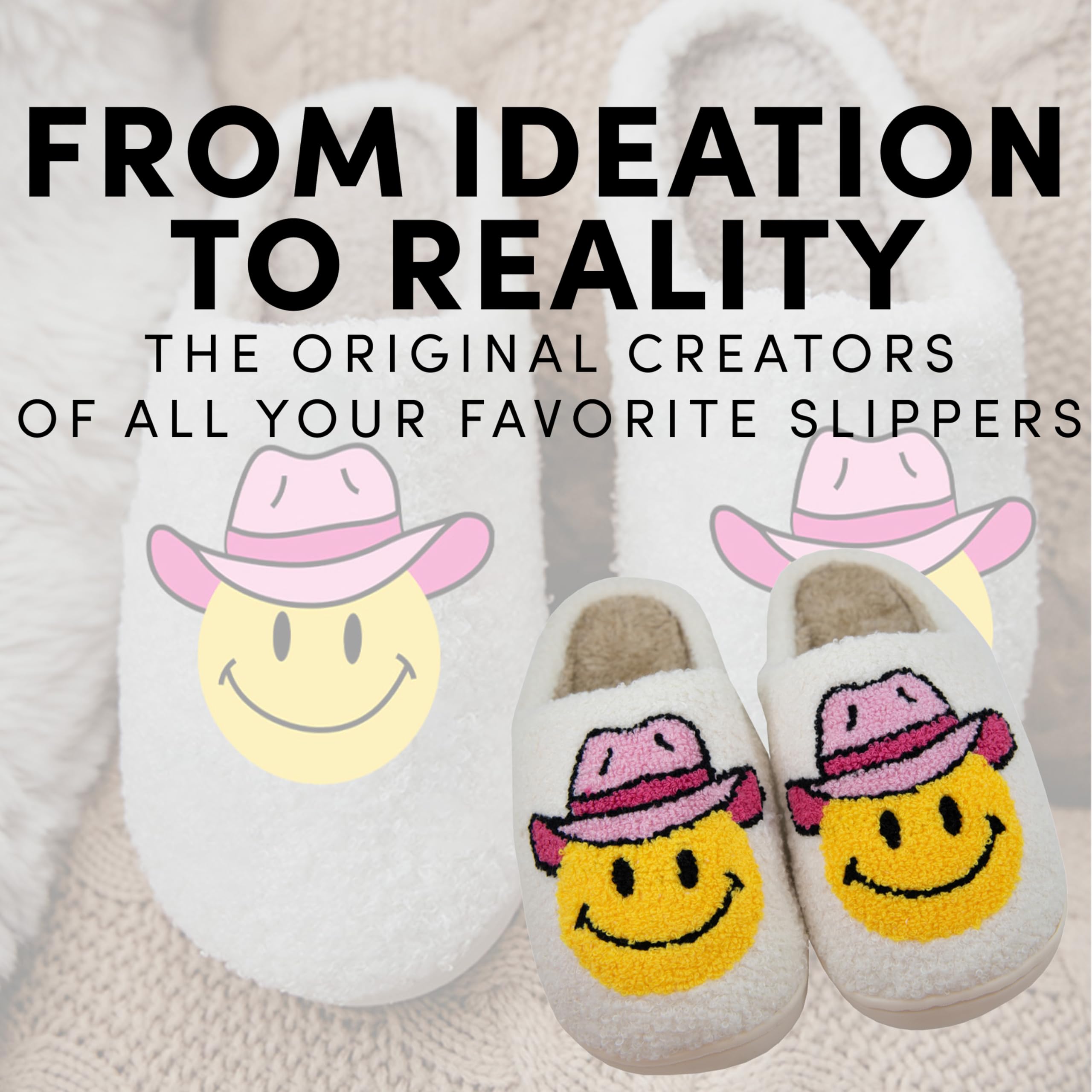 KATYDID Bunny Face Fuzzy Slippers - Image 5