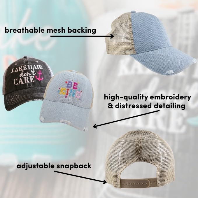 KATYDID Yee Haw Baseball Hat - Trucker Hat for Women - Stylish Cute Baseball Cap - Image 4