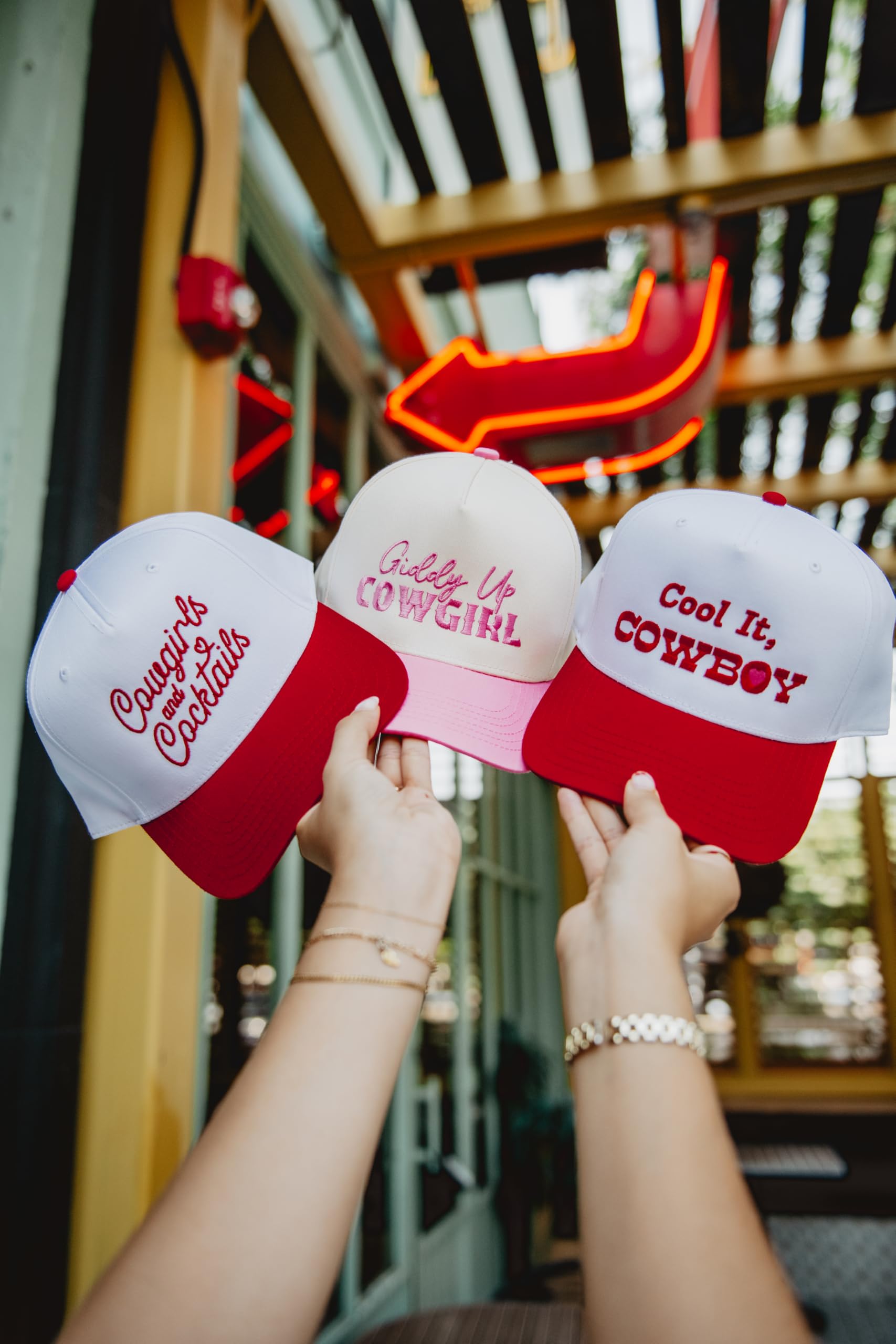 KATYDID - Cool It, Cowboy Hat - Two Toned Vintage Hat - Stylish, Cute, & Trendy Snapback Hat - Vintage Baseball Cap - Image 4