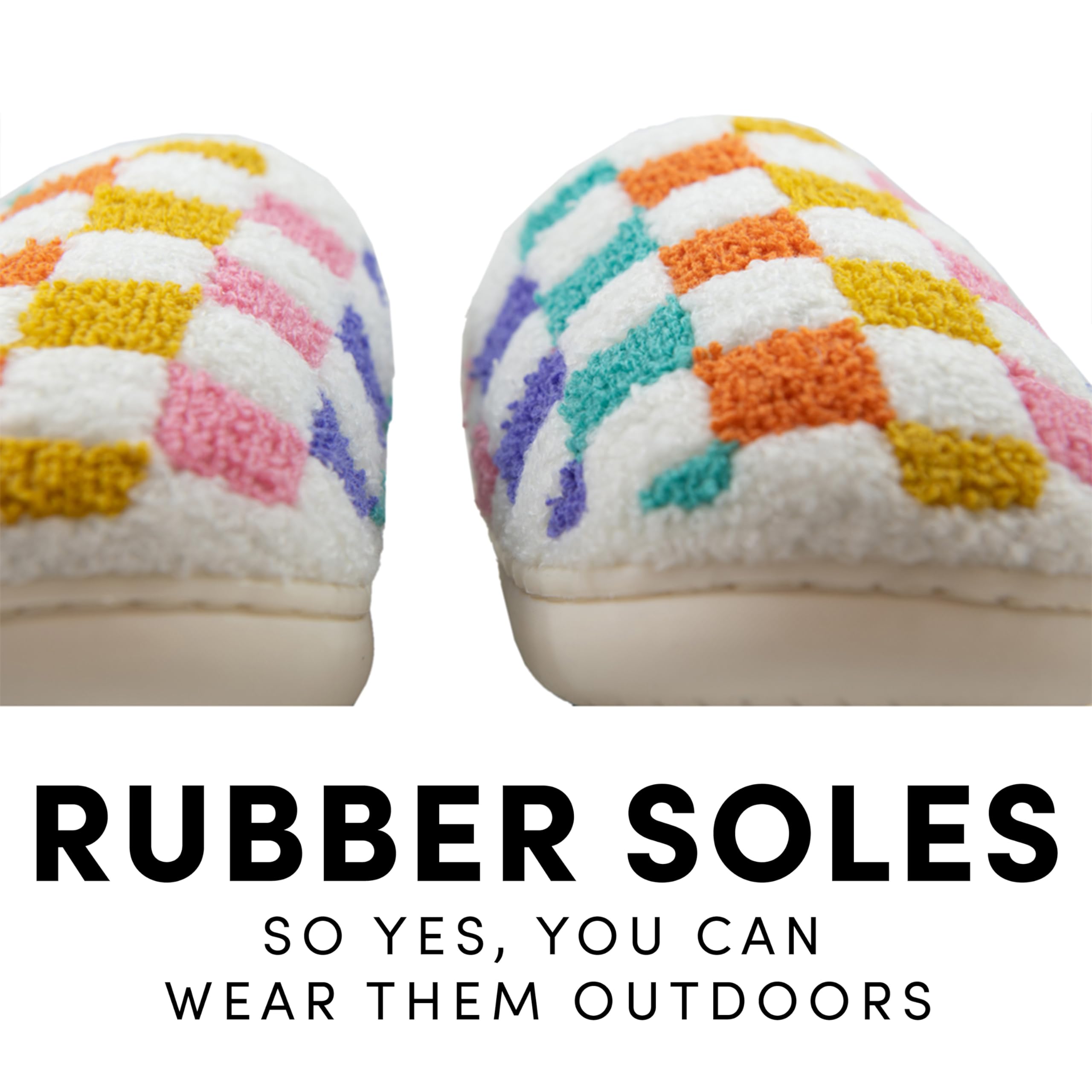 KATYDID Bunny Face Fuzzy Slippers - Image 3