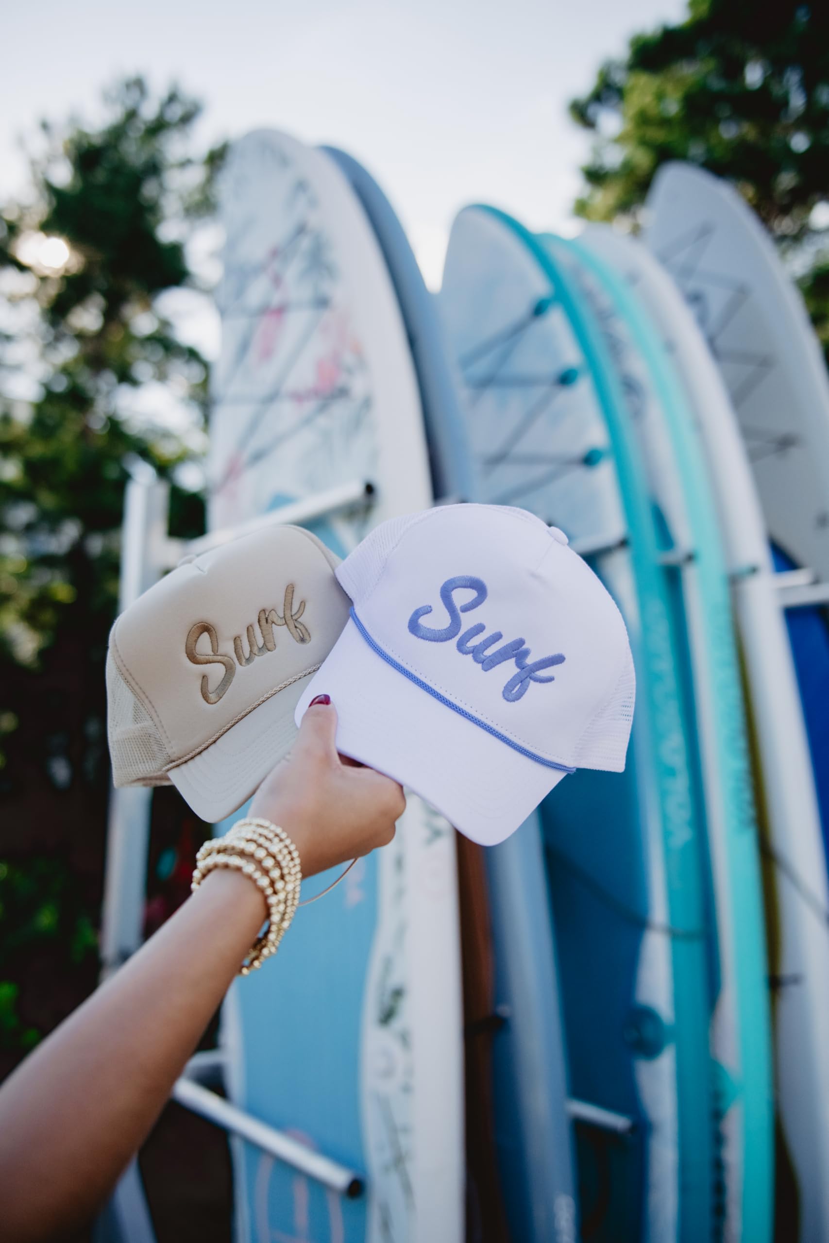 KATYDID Surf Womens Hat - Premium Vintage Hat - Stylish Rope Hat - 5 Panel Hat for Women - Trendy Vintage Baseball Cap - Image 4